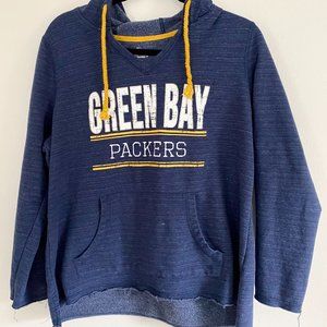Green Bay Packers Throwback Hooded Sweatshirt XL